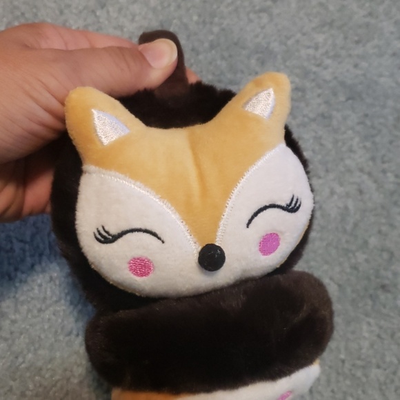 Cute ear muffs emoji apple and fox - Picture 3 of 4